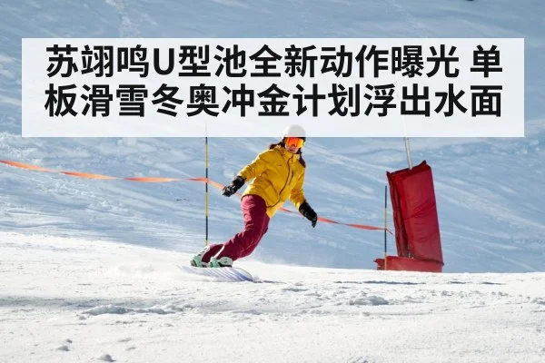 苏翊鸣U型池全新动作曝光 单板滑雪冬奥冲金计划浮出水面